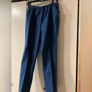 Casual Blue Pants Woman’s Chic 16P